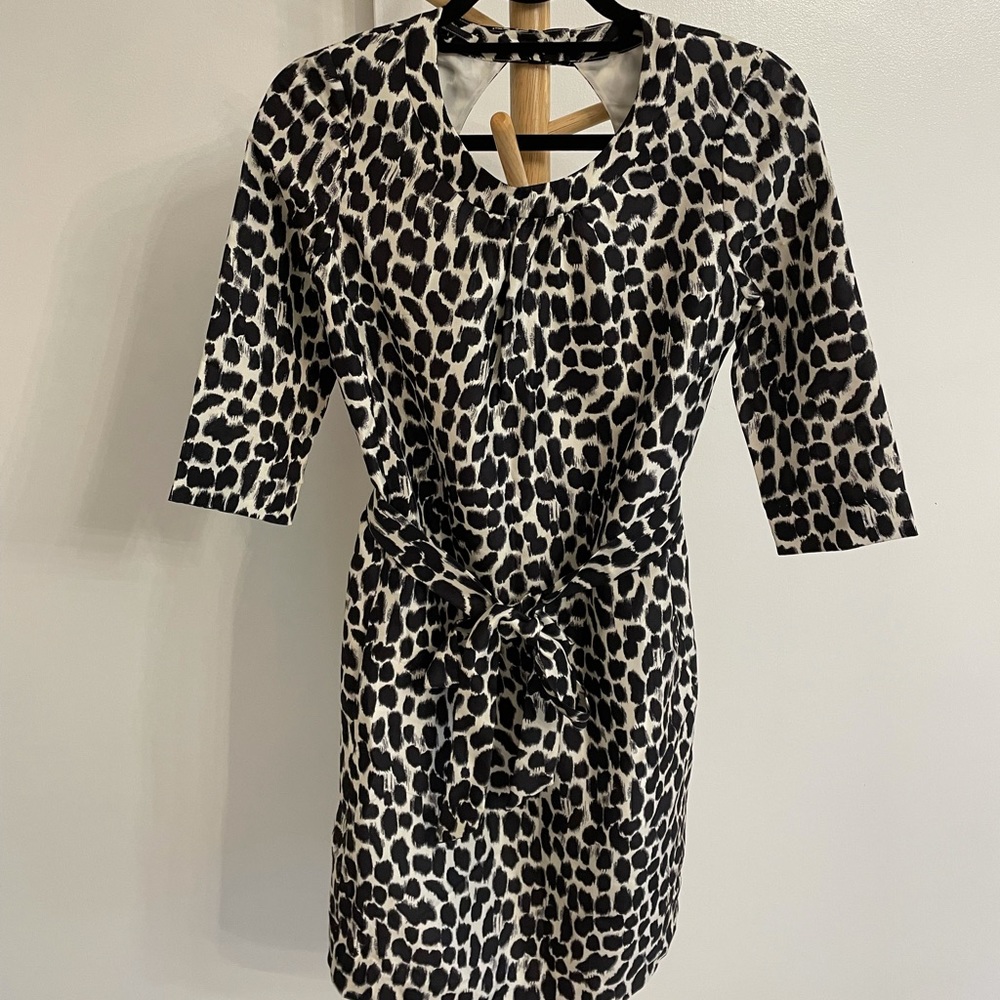 EUC Kate Spade Dorothy Dress Animal Print Dress Sz 2